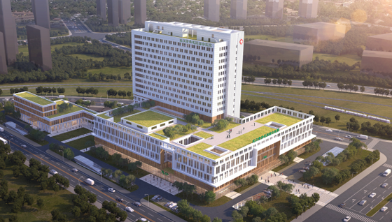 常青花园综合医院效果图